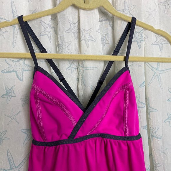 Lululemon  Pink Tank Top REHEARSAL Drawstring - Picture 2 of 8